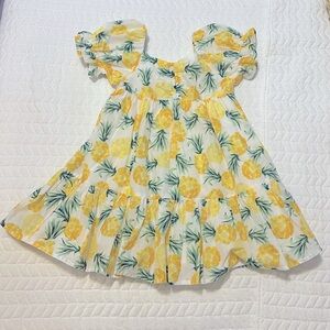 Janie and Jack pineapple dress